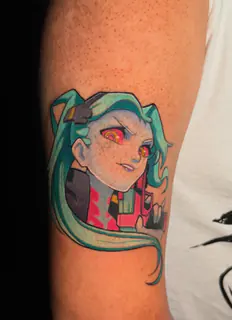 Color tattoo portfolio image 15 by Kenz