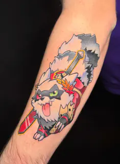 Color tattoo portfolio image 29 by Kenz